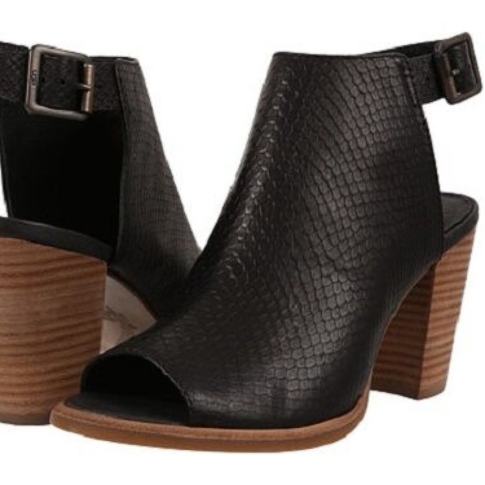 UGG open toe booties